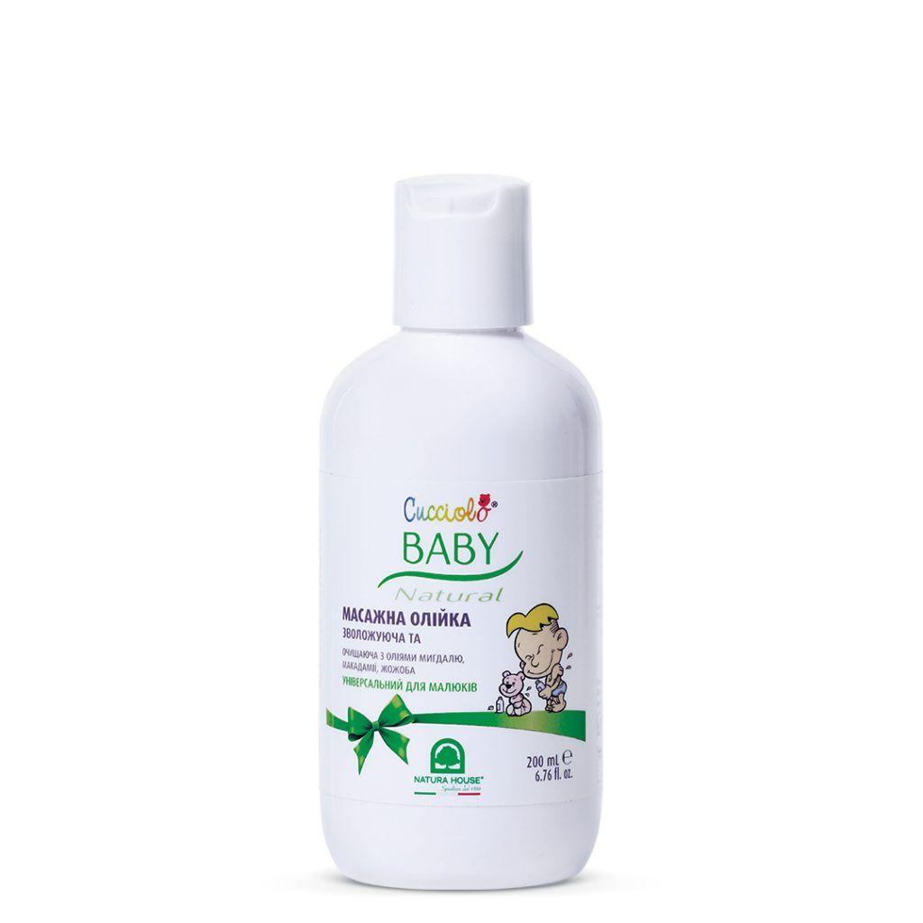 Natura House Baby Cucciolo Олія для пом'якшення шкіри малюка після купання, 200мл
