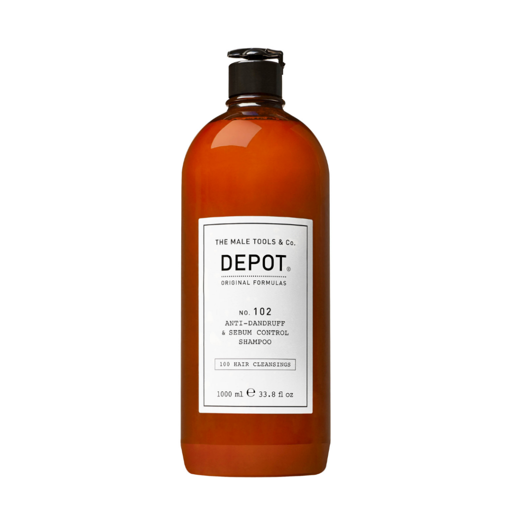 Depot 102 Шампунь від лупи для жирної шкіри голови, 1000мл