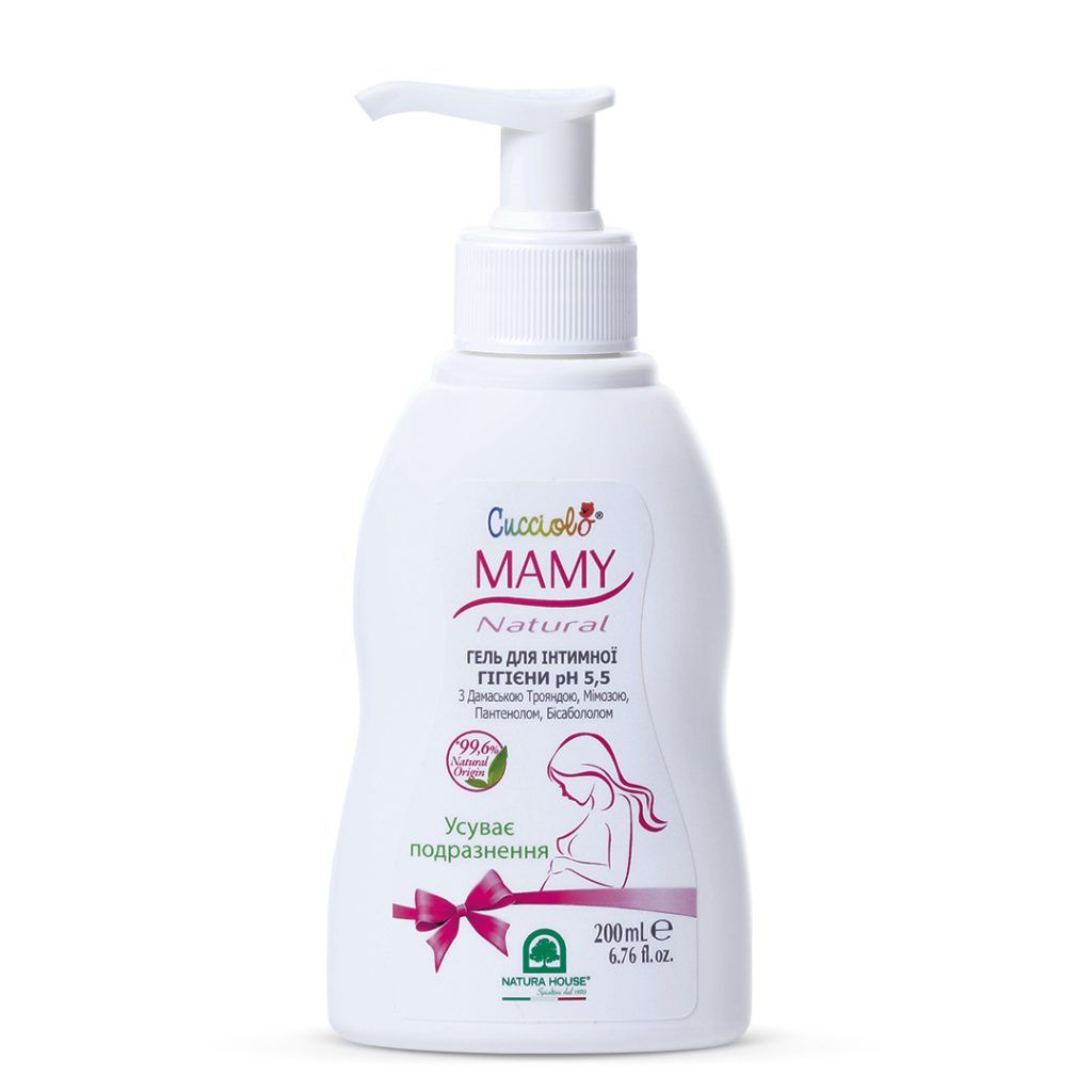 Natura House Mamy Cucciolo Гель для інтимної гігієни вагітних, 200мл