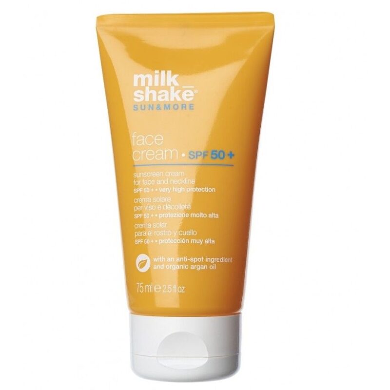 milk_shake sun & more face cream SPF 50+ Сонцезахисний крем для обличчя та декольте, 75мл