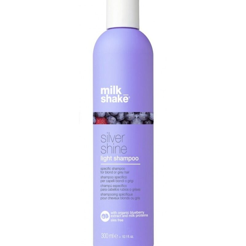 milk_shake silver shine light shampoo Спеціальний шампунь для світлого або сивого волосся, 300мл