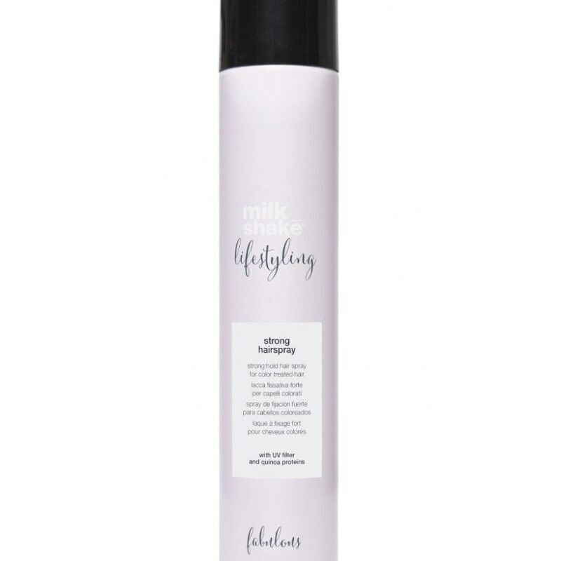 milk_shake lifestyling strong hairspray Лак сильної фіксації для фарбованого волосся, 500мл