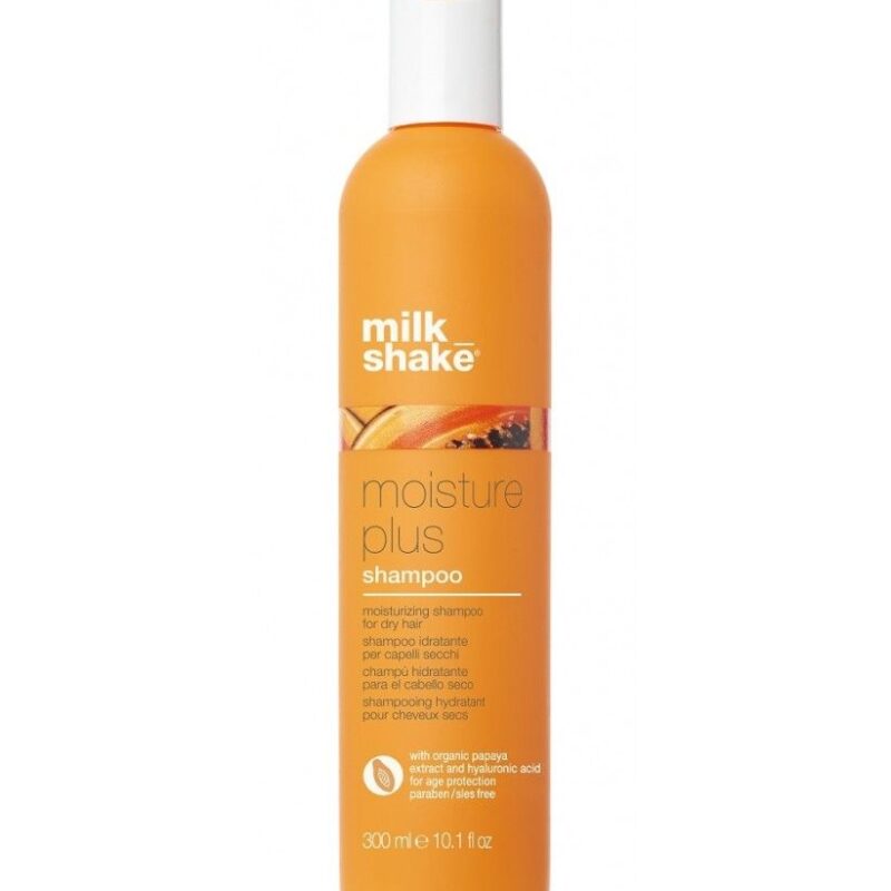milk_shake moisture plus Зволожуючий шампунь для сухого і зневодненого волосся, 300мл