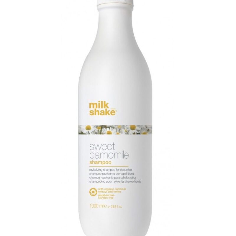 milk_shake sweet camomile shampoo Активізуючий шампунь для світлого волосся, 1000мл