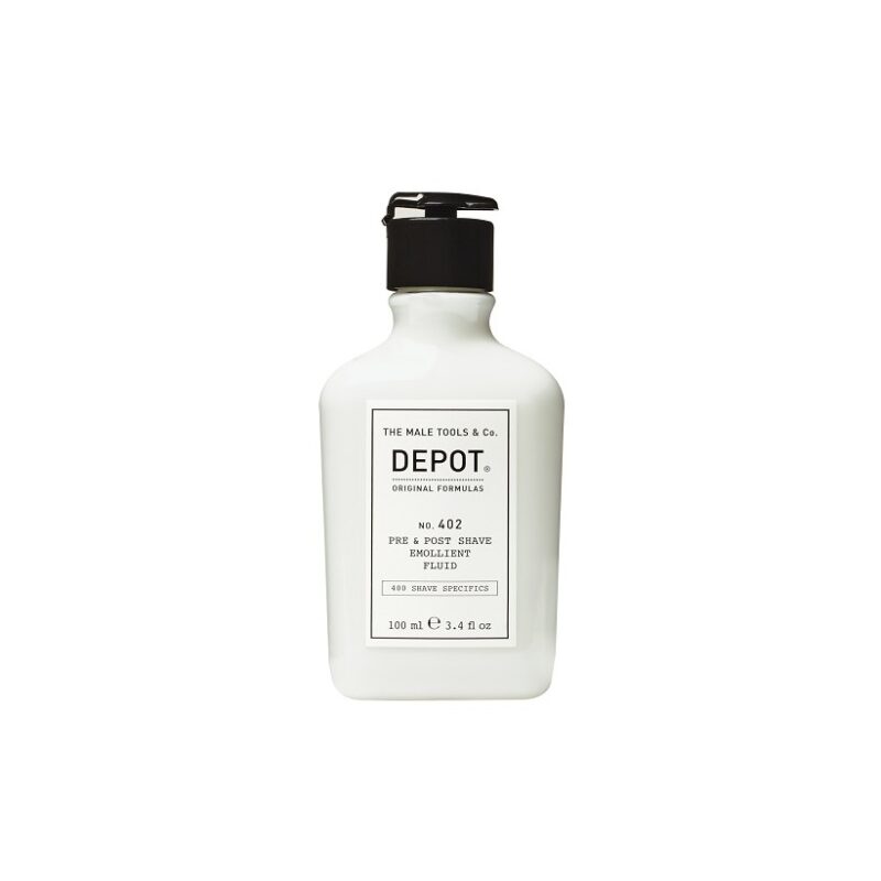 Depot 402 Пом'якшуюча рідина до і після гоління, 100мл