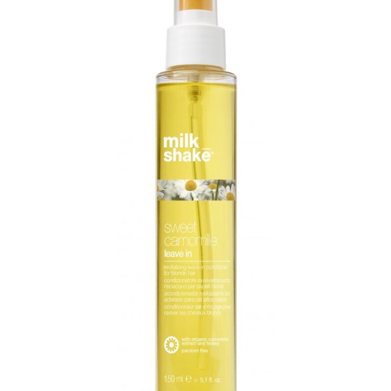 milk_shake sweet camomile leave in Незмивний активізуючий кондиціонер для світлого волосся, 150мл