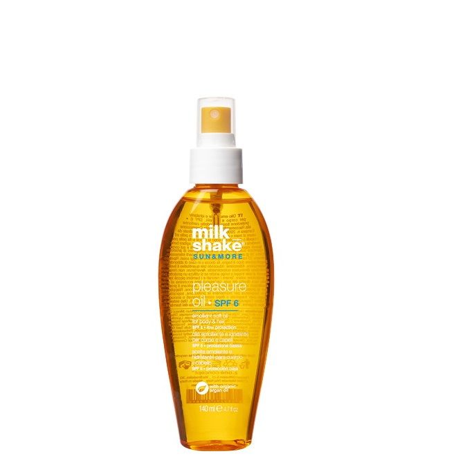 milk_shake sun&more Pleasure oil Пом'якшуюча олія для тіла і волосся SPF6, 140мл