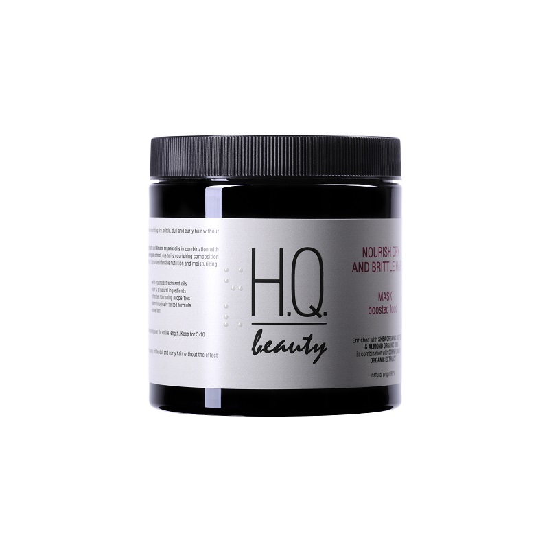 H.Q.Beauty НУРІШ Маска для сухого та ламкого волосся, 500мл