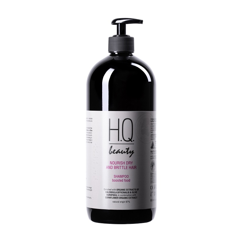 H.Q.Beauty НУРІШ Шампунь для сухого та ламкого волосся, 950мл
