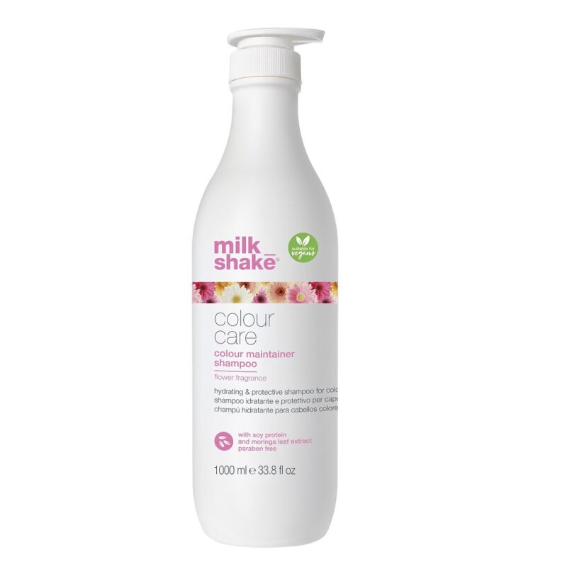 milk_shake flower power shampoo Зволожуючий і захисний шампунь для фарбованого волосся, 1000мл