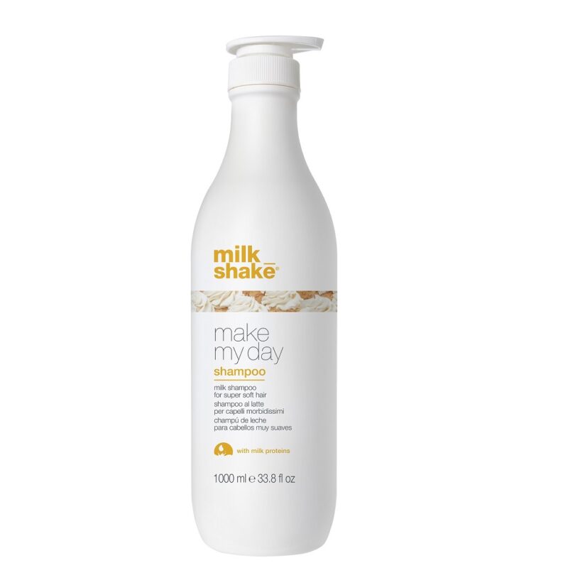 milk_shake make my day shampoo Молочний шампунь для супер м’якого волосся, 1000мл