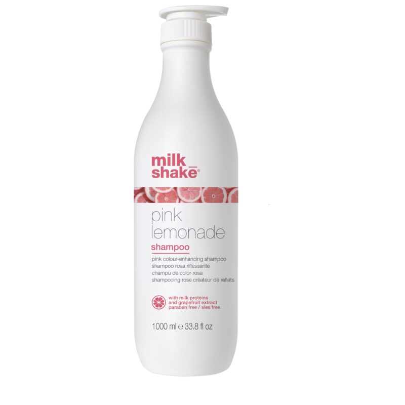 milk_shake pink lemonade Шампунь для світлого волосся, що надає рожевий відтінок, 1000мл