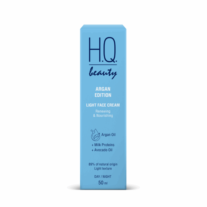 H.Q.Beauty АРГАН ЕДІШН Крем для обличчя відновлення та живлення, 50мл