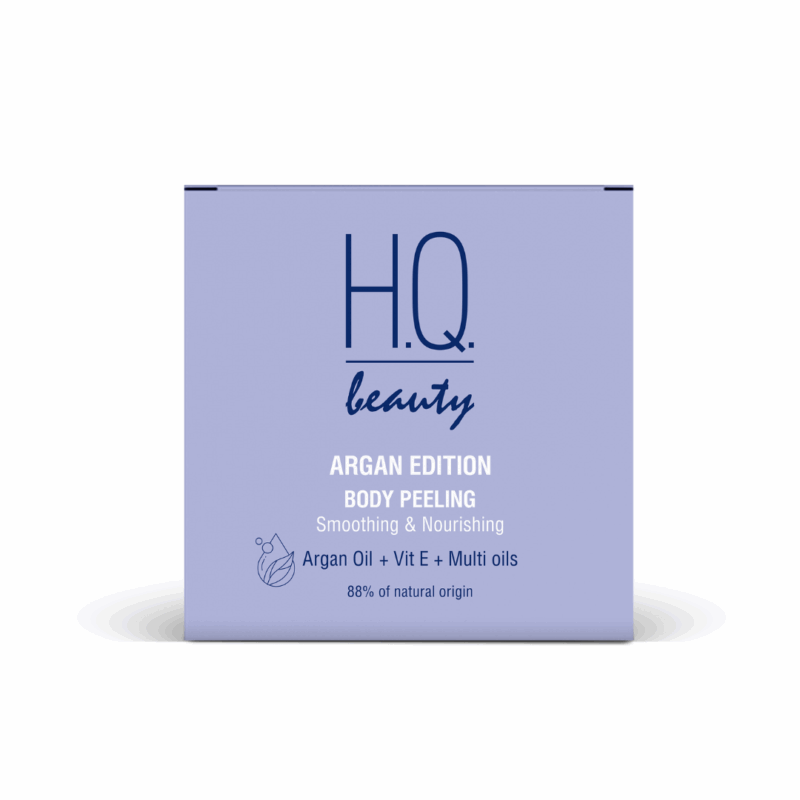 H.Q.Beauty АРГАН ЕДІШН Пілінг для тіла - розгладження та живлення шкіри, 200мл