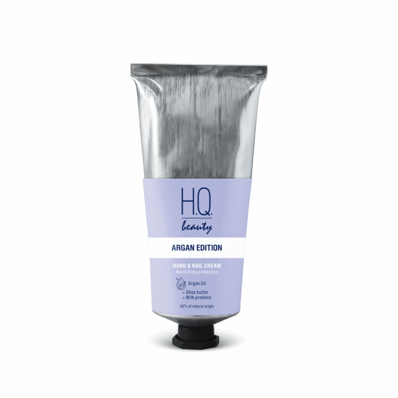 H.Q.Beauty АРГАН ЕДІШН Крем для живлення та захисту шкіри рук та нігтів, 70мл