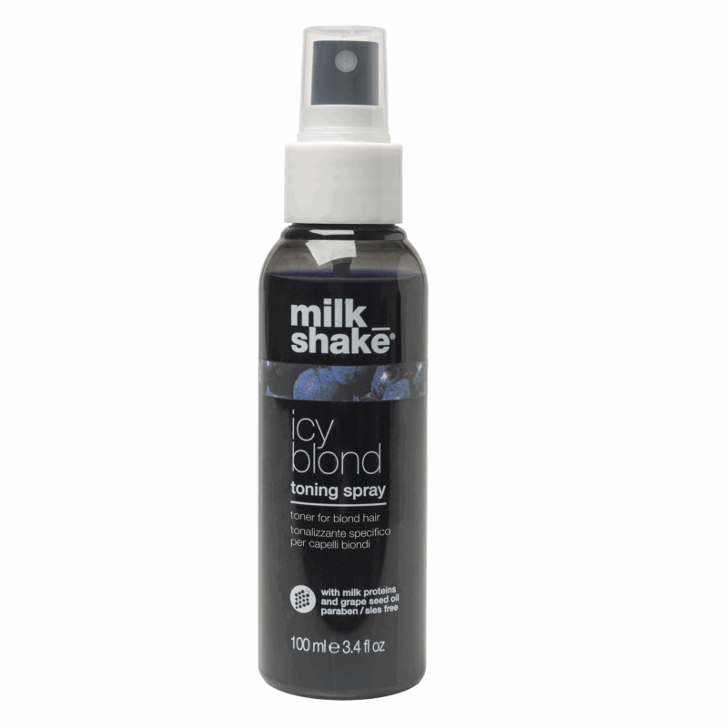 milk_shake icy blond Спрей тонуючий для світлих і платинових блондинок, 100мл