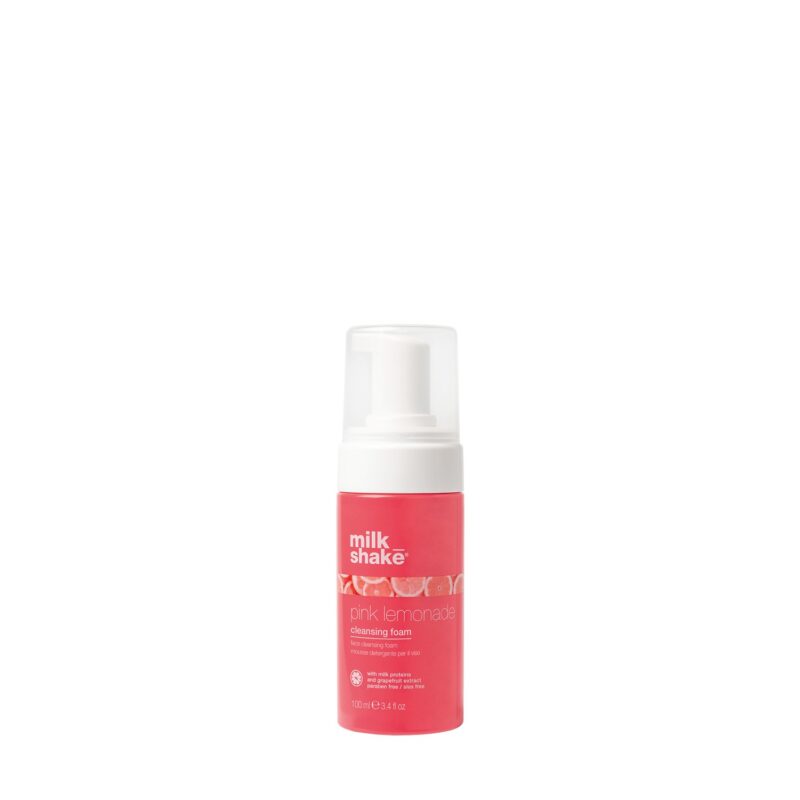 milk_shake pink lemonade Ніжна пінка для вмивання шкіри обличчя, 100мл