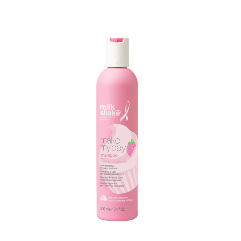 milk_shake make my day go pink молочний шампунь з полуничним роматом, 300мл