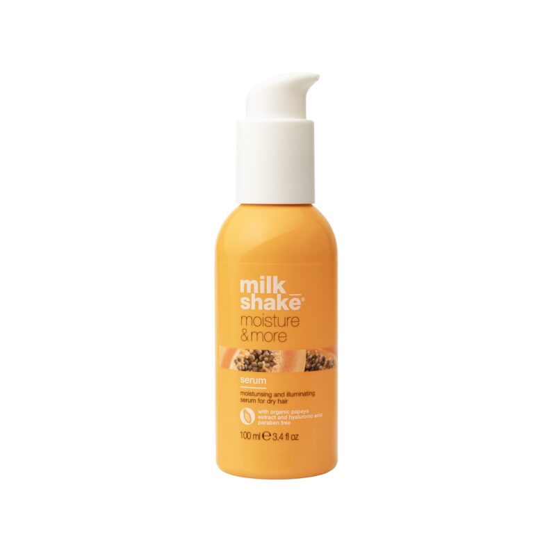 milk_shake moisture&more serum Сироватка для зволоження та блиску волосся, 100мл